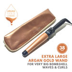 Buy Alan Truman Argan Gold Wand XLarge (38-25mm) - Purplle