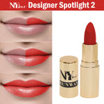 Buy NY Bae Runway Matte Lipstick | Infused With Argan Oil | Red | Moisturising | Long Lasting | Light weight- Designer Spotlight 2 (4.5 g) - Purplle