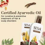 Buy Sesa Ayurvedic Strong Roots Oil with 26 Herbs & 6 Oils - for Hair Fall Control & Hair Growth - 5000-year-old Kshir Pak Vidhi - NO Mineral Oil (200 ml) - Purplle