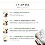 Buy Sesa 4 Step Natural Hair Colour Kit - For HIGH GREY % - 100% Organic & Ayurvedic - NO Ammonia, PPD, Peroxide (200 g + 40 ml) - Purplle