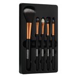 Buy Swiss Beauty Makeup Brushes Set of 5 Golden - Purplle