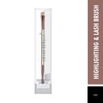 Buy Swiss Beauty Professional Highlighting & Lash Brush Set - 7 - 1 Pc - Purplle