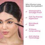 Buy Plume Long Wear Pro Eyeliner With Revolutionary Anti-Drying Technology - Purplle
