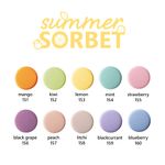 Buy Plum Color Affair Nail Polish Summer Sorbet Collection | High Shine & Plump Finish | 7-Free Formula |Peach - 157 - Purplle