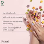 Buy Plum Color Affair Nail Polish Summer Sorbet Collection | High Shine & Plump Finish | Litchi - 158 - Purplle