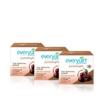 Buy Everyuth Naturals Chocolate and Cherry Tan Removal Scrub (50 g) - Pack of 3 - Purplle