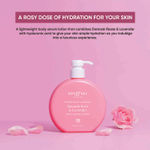 Buy Dot & Key Hydrating Hyaluronic Damask Rose & Lavender Body Serum Lotion (300 ml) - Purplle