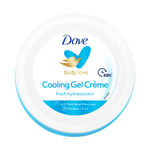 Buy Dove Body Love Cooling Gel Creme Paraben Free 48hrs Hydration, 245 g - Purplle