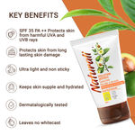 Buy Naturali Pollution Defence Sunscreen | With Green Tea & Avocado | SPF 35 PA++ | Protects from Sun & Pollution | 50 ml - Purplle