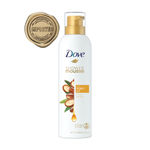 Buy Dove International Shower & Shaving Mousse with Argan Oil, 24 Hr Softness, Sulphate Free, 200 ml - Purplle
