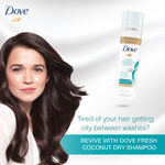 Buy Dove Coconut Scented Dry Shampoo Spray For Reviving Oily Scalp (141 ml) - Purplle