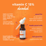 Buy PlumA Mandarin & Vitamin C 15% Serum|all skin type |not advised hypersensitive skin|3 mlA A - Purplle