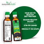 Buy NourishVitals Organic Sesame Cold Pressed Edible Oil, Rich In Vitamins & Minerals, Food Grade Cooking Oil, 500 ml x Pack of 2 - Purplle