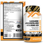 Buy MuscleXP Glucosamine + Chondroitin + MSM + Hyaluronic Acid Daily Vital, For Joint Mobility With Added Calcium, Vitamin D3 & Herbal Extracts, 60 Tablets x Pack Of 3 - Purplle