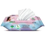 Buy Mom & World Natural 98% Pure Water Baby Wipes, Plant Based , 3X Soothing With Aloe Vera, Calendula & Cucumber, pH Balanced, Extra Thick | Extra Moist, 72 N Wipes x Pack of 12 - Purplle