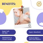 Buy Mom & World Natural 98% Pure Water Baby Wipes, Plant Based , 3X Soothing With Aloe Vera, Calendula & Cucumber, pH Balanced, Extra Thick | Extra Moist, 72 N Wipes x Pack of 12 - Purplle