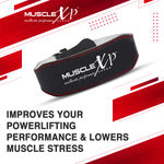 Buy MuscleXP Leather Weight Lifting Gym Belt For Men and Women, Durable, Comfortable & Adjustable With Buckle, Fitness Gym Back Support For Heavy Weight Lifting, Black (XL Size) - Purplle