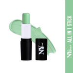 Buy NY Bae All In One Stick - Dance With Me On Ellis Island, Green Corrector 9 | Foundation Concealer Contour Colour Corrector Stick | Fair & Wheatish Skin | Creamy Matte Finish | Enriched With Vitamin E | Covers Redness & Blemishes | Cruelty Free - Purplle