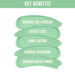 Buy NY Bae All In One Stick - Dance With Me On Ellis Island, Green Corrector 9 | Foundation Concealer Contour Colour Corrector Stick | Fair & Wheatish Skin | Creamy Matte Finish | Enriched With Vitamin E | Covers Redness & Blemishes | Cruelty Free - Purplle