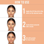 Buy NY Bae Foundation Concealer Contour Color Corrector Stick, For Fair Skin - Queens Royale Porcelain 17 - Purplle