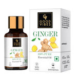 Buy Good Vibes 100% Pure Ginger Essential Oil(10 ml) - Purplle