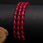 Buy Karatcart Green Stone Studded Beaded Choker Necklace - Purplle