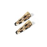 Buy Lilly & Sparkle Metal Tictac Hair Clips || Hair Pins For Women And Girls - Set Of 2 - Purplle