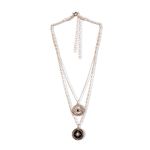 Buy Lilly & Sparkle Mystic Medalion Necklaces Set Of 2 || Necklace And Chain Set For Women And Girls - Purplle
