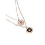 Buy Lilly & Sparkle Mystic Medalion Necklaces Set Of 2 || Necklace And Chain Set For Women And Girls - Purplle