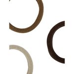 Buy Lilly & Sparkle Black, Brown And Beige Coloured Scrunchies, Hair Band, Ponytail Rubber Women And Girls Pack Of 15 - Purplle