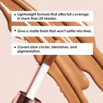 Buy Makeup Revolution Conceal And Define Concealer - C8 ( 4 gm ) - Purplle