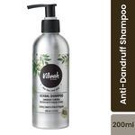 Buy Vilvah Store Herbal Shampoo for Dandruff Control, Anti Dandruff Shampoo, Relieves from dandruff related itching, Soothes Scalp & Nourishes Hair, SLS & Paraben Free, For Men and Women, 200 ml - Purplle