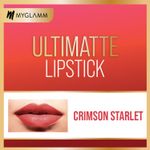 Buy MyGlamm Ultimatte Long Stay Matte Liquid Lipstick-Crimson Starlet (2.5 ml) - Purplle