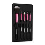 Buy Swiss Beauty Makeup Brushes Set of 5 Pink - Purplle