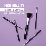 Buy Swiss Beauty Makeup Brushes Set 5 Purple - Purplle