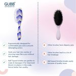 Buy GUBB Scottish Oval Cushioned Brush (Small) Color May Vary - Purplle