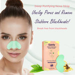 Buy Sanfe Deep Purifying Nose Strips for Women - Pack of 3 with Fuji Green Tea & Witch Hazel extracts | Removes Whiteheads | Blackheads and cleanses pores | Use on Wet Nose - Purplle