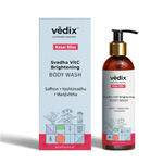 Buy Vedix Svadha VitC Brightening Bodywash (Kesar Bliss), Customized Ayurvedic Bodywash for All Skin Types With Saffron, Yashtimadhu and Manjishtha - 250ml - Purplle
