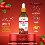 Buy AYA Rosehip Face Serum (50 ml) | For Skin Repair, Hydration, Brightening and Nourishment | No Paraben, No Silicone, No Mineral Oil - Purplle