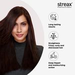 Buy Streax Professional Canvoline Permanent hair straightening cream kit for curly & frizzy hair, Straightening cream with Kera-Charge Complex, Mild (160 gm) - Purplle