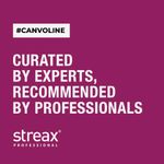 Buy Streax Professional Canvoline Permanent hair straightening cream kit for curly & frizzy hair, Straightening cream with Kera-Charge Complex, Mild (160 gm) - Purplle