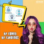 Buy Streax Professional Hold & Play Funky Colour, Ammonia Free, Semi-Permanent Hair Colour, Perky Green (100 gm) - Purplle
