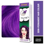 Buy Streax Professional Hold & Play Funky Colours - Crazy Violet (100 g) - Purplle