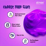 Buy Streax Professional Hold & Play Funky Colours - Crazy Violet (100 g) - Purplle