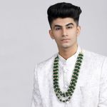 Buy Karatcart Green Beads with Tassel Multilayered Maharaja Moti Mala for Men - Purplle