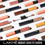 Buy Lakme Absolute Explore Liquid Eye shadow Blackstar Gold & Karat Gold - Purplle