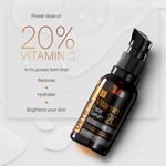 Buy Ustraa 20% Vitamin C Face Serum with Hyaluronic Acid (30 ml) - Purplle