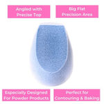 Buy Plume 1 Microfiber Velvet Sponge (Contour) + 1 Super Soft Makeup Sponge (Celestial) - Purplle