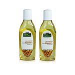 Buy Indus Valley Roghen Badam Sweet Almond Oil for Face Moisturizing, Hair, Skin & Body Care- Pack of 2 200ml - Purplle
