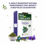 Buy Indus Valley 100% Organic Indigo Powder and Henna Powder Combo Pack For Black Hair Color (200 g) - Purplle